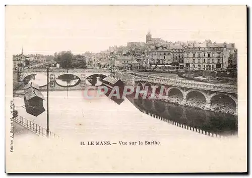 Cartes postales Le Mans Vue Sur la Sarthe