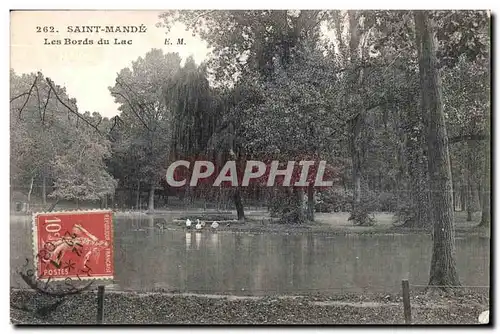Cartes postales Saint Mande Les Bords du Lac
