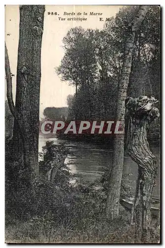 Cartes postales Bords de la Marne Vue artistique