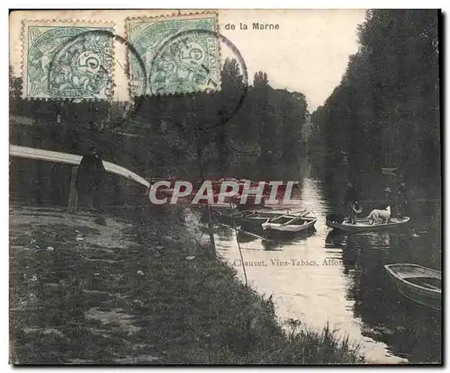 Cartes postales Bords de Marne