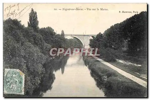 Cartes postales Nogent sur Marne Vue sur la Marne