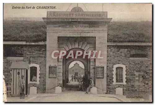 Ansichtskarte AK Entre du Fort de Charenton 32eme regiment d infanterie Militaria