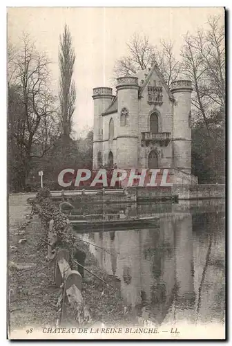 Ansichtskarte AK Chateau De La Reine Blanche Pecheur