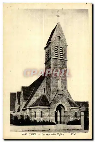 Cartes postales Ivry La nouvelle Eglise