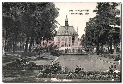 Cartes postales Vincennes Cours Marigny