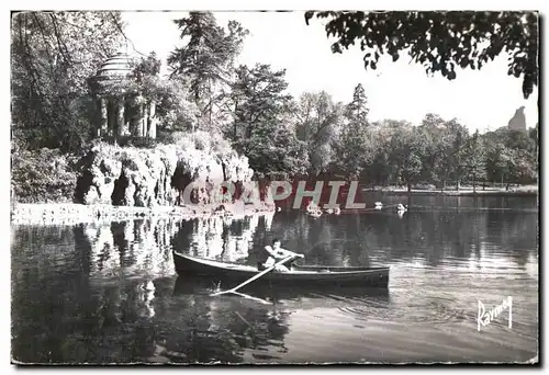 Cartes postales moderne Images de France En flanant au Bois de Vincennes Canotage sur le Lac Doumesnil