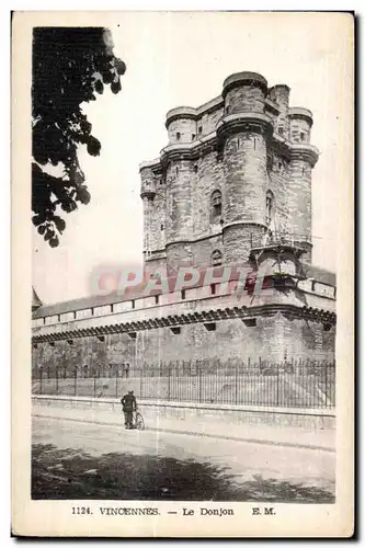 Cartes postales Vincennes Le Donjon