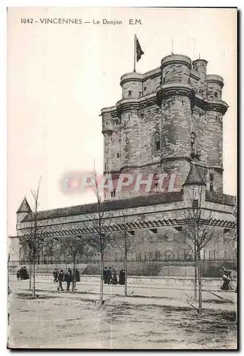 Cartes postales Vincennes Le Donjon