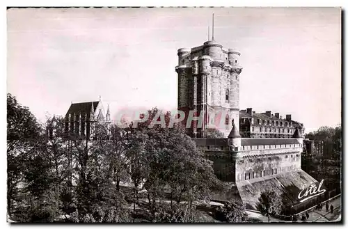 Moderne Karte Vincennes Le Donjon et Chapelle