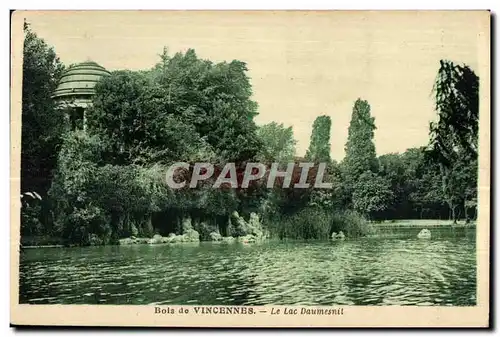 Cartes postales Vincennes Le Lac Daumesnil