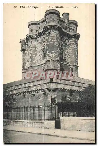 Cartes postales Vincennes Le Donjon