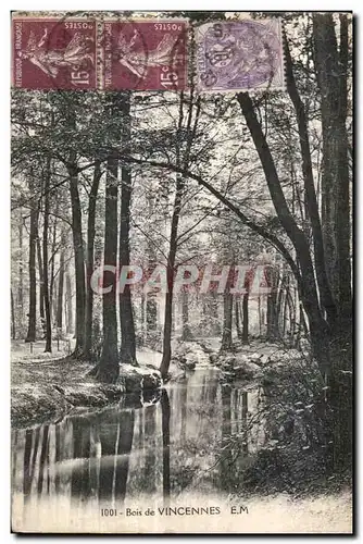 Cartes postales Bois de Vincennes