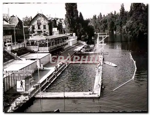 Ansichtskarte AK La Varenne St Maur (Seine) Piscine en Marne