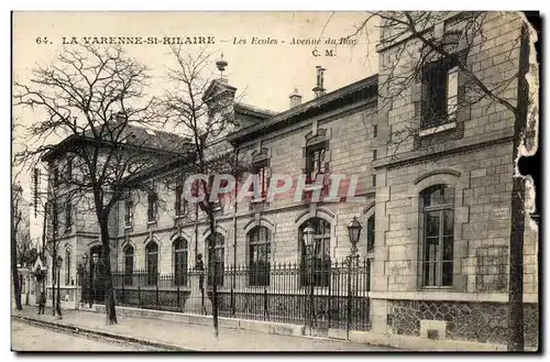 Cartes postales La Varenne St Hilaire Les Ecoles Avenue du Bac CM