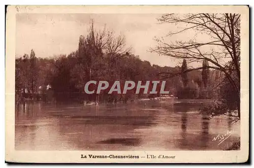 Cartes postales La Varenne Chennevieres L Ile d Amour