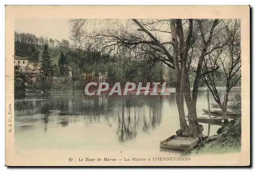 Cartes postales La Tour de Marne La Marne a Chennevieres