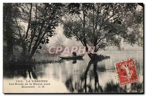 Cartes postales La Varenne Les bords de la Marne Vevs Bonneuil EM