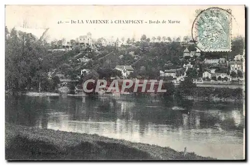 Cartes postales De La Varenne a Champigny Bords de Marne