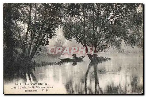 Cartes postales La Varenne Les Bords de la Marne Vevs Bonneuil EM