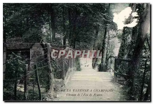 Cartes postales Champigny sur Marne Chemin de l Ecu de France