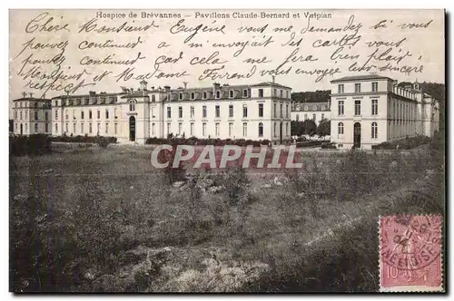 Cartes postales Hospice de Brevannes Pavillons Claude bernard et Vuipian