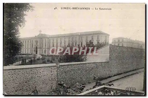 Cartes postales Limeil Brevannes Le Sanatorium