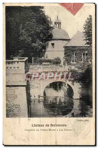 Cartes postales Chateau de Brevannes Propriete du Prince Murat Les Douves