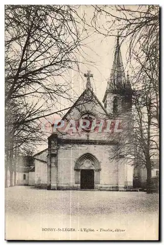 Cartes postales Boissy St Leger L Eglise Tincelin