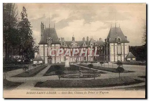Cartes postales Boissy Saint Leger Gros Bois Chateau du Prince de Wagram