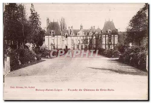 Cartes postales Boissy Saint Leger Facade du Chateau de Gros Bois