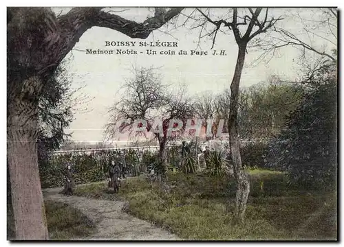 Cartes postales Boissy St Leger Maison Nobis Un coin du Parc