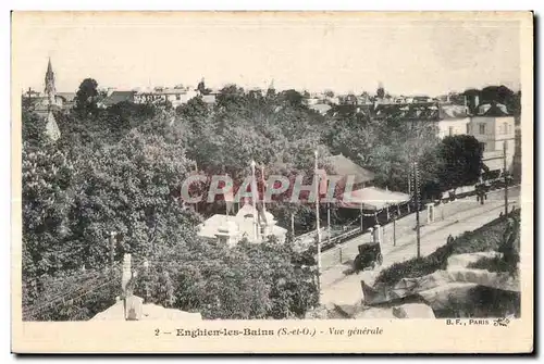 Cartes postales Enghien les Bains Vue generale
