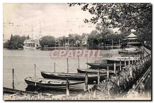 Cartes postales Enghien Les Bains Vue sur le Casino et le Pavillon Chinoss ND Pbot