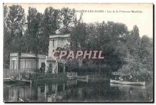 Cartes postales Enghien Les Bains Lac De La Princesse Mathilde