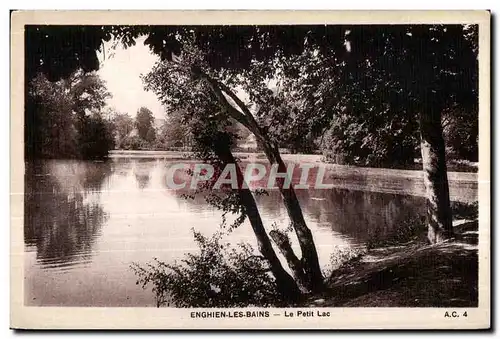 Ansichtskarte AK Enghien Le Petit Lac