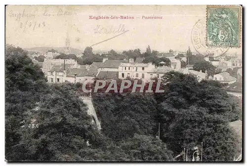 Cartes postales Enghien Les Bains Panorama