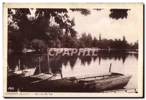 Ansichtskarte AK Enghien Un Coin Du Lac