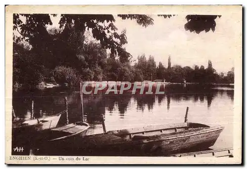 Cartes postales Enghien Un Coin Du Lac
