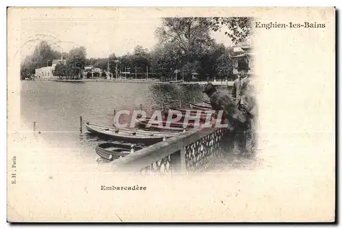 Cartes postales Enghien Les Bains Embarcadere