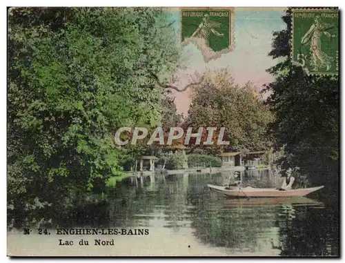 Cartes postales Enghien Les Bains Lac Du Nord
