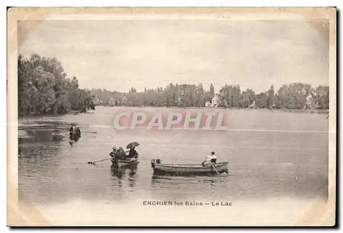 Cartes postales Enghien Les Bains Le Lac