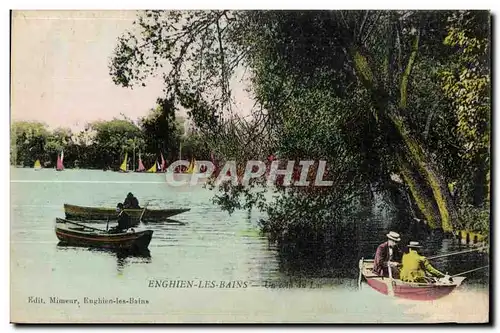 Cartes postales Enghien Les Bains Le Lac