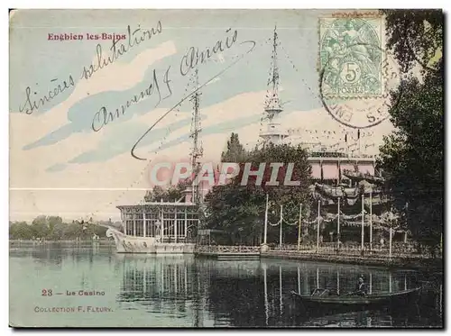 Cartes postales Enghien Bains Le casino
