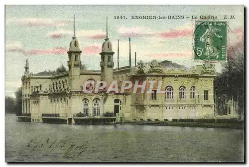 Cartes postales Enghien Les Bains Le Casino