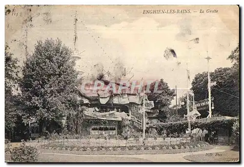 Cartes postales Enghien les Bains La Grotte