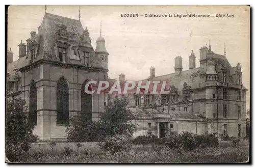 Ansichtskarte AK Ecouen Chateau de la Legion d Honneur Cote Sud