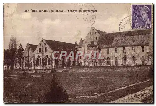 Ansichtskarte AK Asnieres sur Oise Abbaye de Royaumont