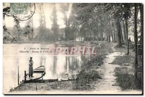 Ansichtskarte AK Foret de Meudon Chaville Etang de I Ursine