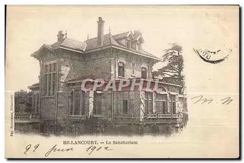 Cartes postales Billancourt Le Sanatorium