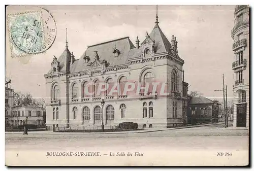 Cartes postales Boulogne Sur Seine La Salle des Fetes